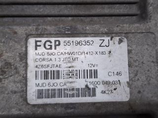 bontott OPEL CORSA C Motorvezérlő