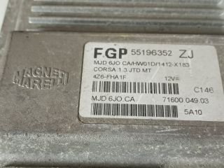 bontott OPEL CORSA C Motorvezérlő