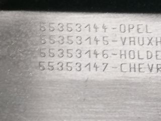 bontott OPEL CORSA C Felső Motorburkolat