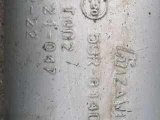 bontott OPEL CORSA C Hátsó Kipufogó Dob