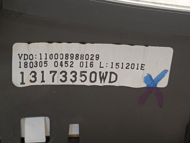 bontott OPEL CORSA C Kilométeróra