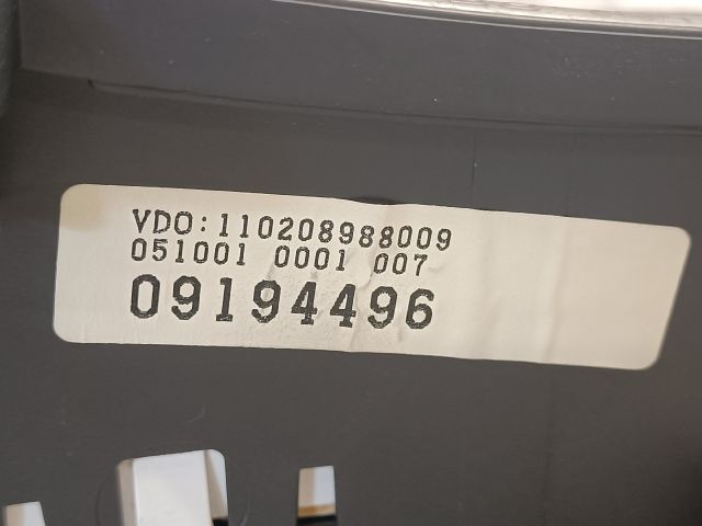 bontott OPEL CORSA C Kilométeróra