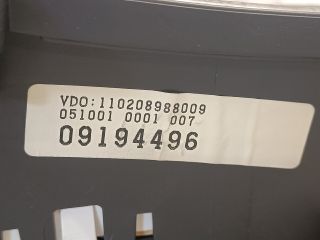 bontott OPEL CORSA C Kilométeróra