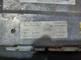 bontott OPEL CORSA C Motorvezérlő