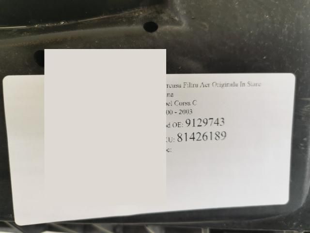 bontott OPEL CORSA C Légszűrő Ház