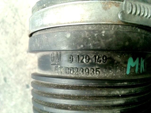 bontott OPEL CORSA C Légbeömlő Cső