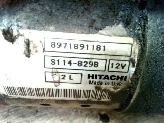 bontott OPEL CORSA C Önindító