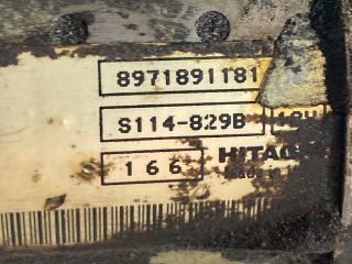 bontott OPEL CORSA C Önindító