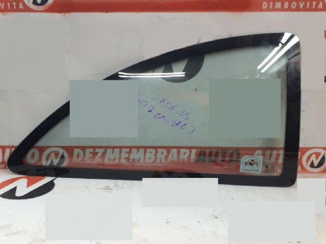 bontott OPEL CORSA C Bal C Oszlop Oldalablak Üveg