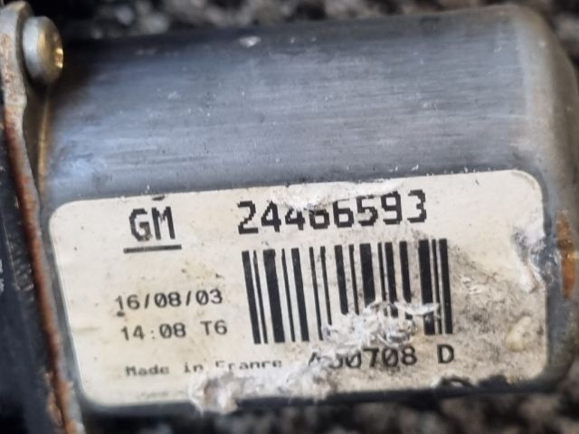 bontott OPEL CORSA C Bal első Ablakemelő Szerkezet (Elektromos)