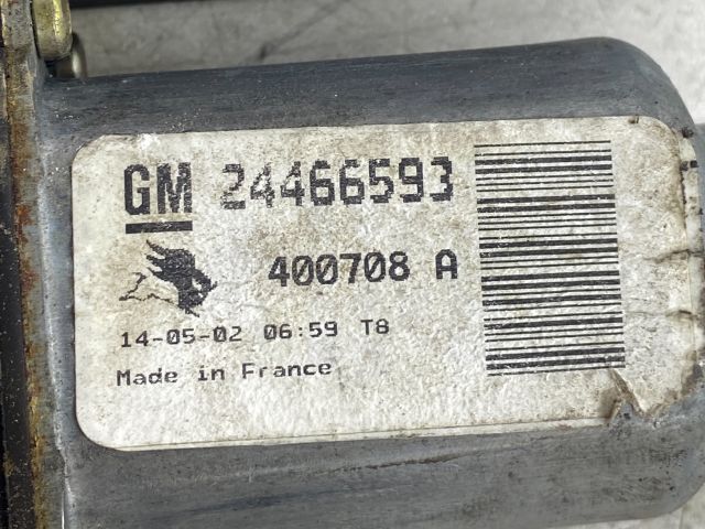 bontott OPEL CORSA C Bal első Ablakemelő Szerkezet (Elektromos)