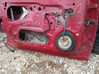bontott OPEL CORSA C Bal első Ajtó (Részeivel)