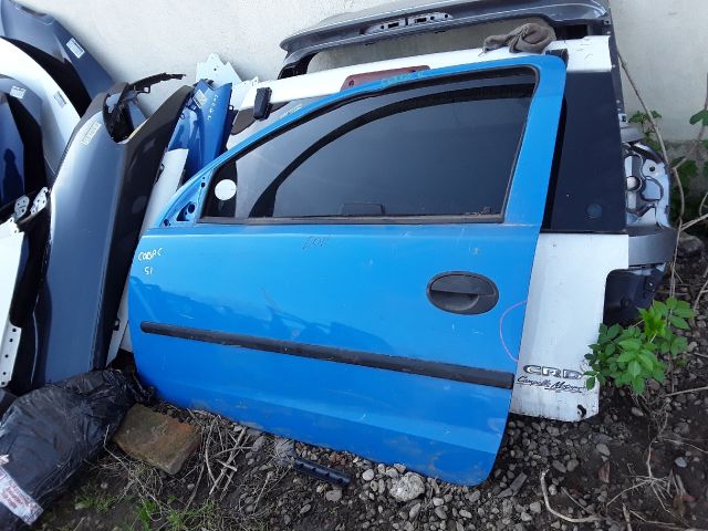 bontott OPEL CORSA C Bal első Ajtó (Üres lemez)