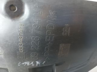 bontott OPEL CORSA C Bal első Dobbetét (Kerékjárati, Műanyag)