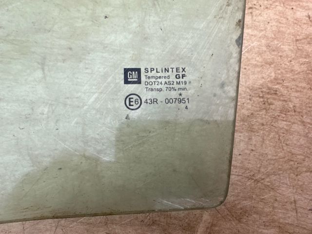 bontott OPEL CORSA C Bal hátsó Ablak