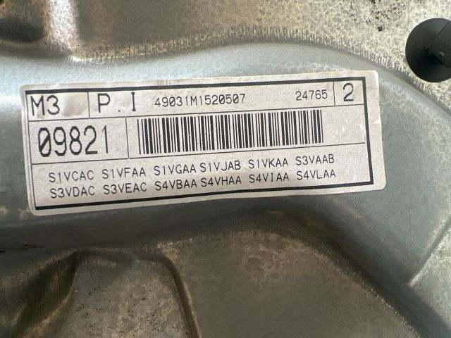 bontott OPEL CORSA C Bal hátsó Ablakemelő Szerkezet (Mechanikus)