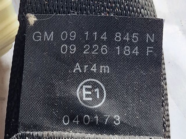 bontott OPEL CORSA C Bal hátsó Biztonsági Öv