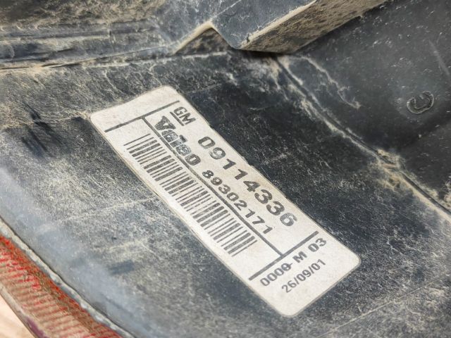 bontott OPEL CORSA C Bal Hátsó Lámpa