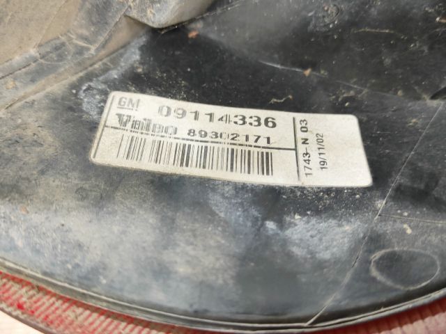 bontott OPEL CORSA C Bal Hátsó Lámpa