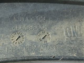 bontott OPEL CORSA C Bal hátsó Sárvédő Szélesítő