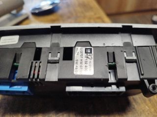 bontott OPEL CORSA C Fűtéskapcsoló (digit klímás)