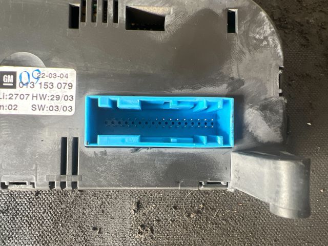 bontott OPEL CORSA C Fűtéskapcsoló (digit klímás)