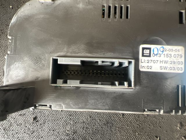 bontott OPEL CORSA C Fűtéskapcsoló (digit klímás)