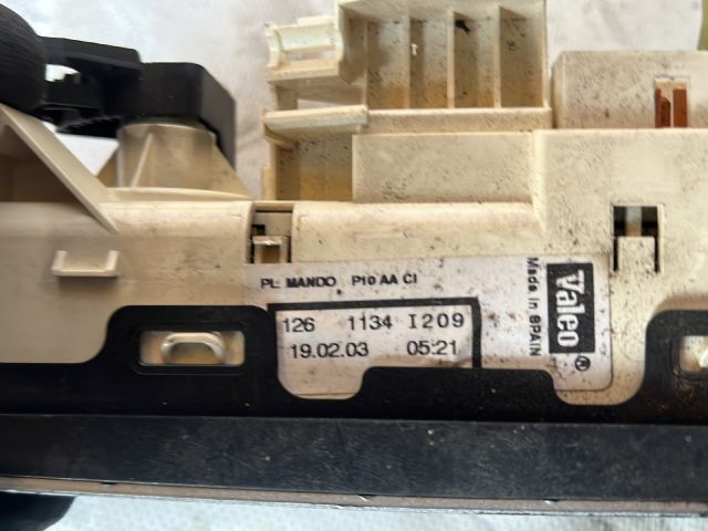 bontott OPEL CORSA C Fűtéskapcsoló (manuális klímás)