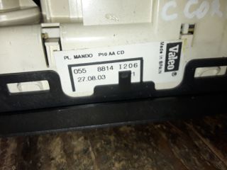 bontott OPEL CORSA C Fűtéskapcsoló (manuális klímás)