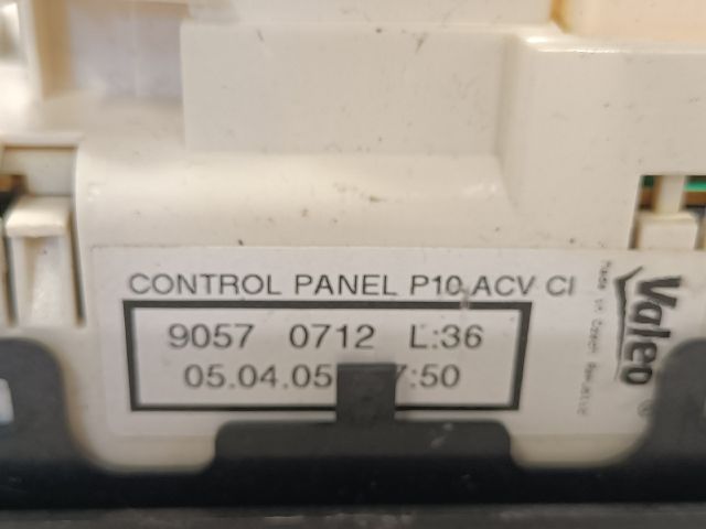 bontott OPEL CORSA C Fűtéskapcsoló (Nem klímás)