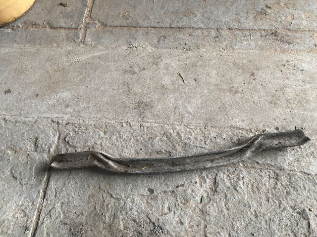 bontott OPEL CORSA C Hátsó Lökhárító Merevítő (Fém)