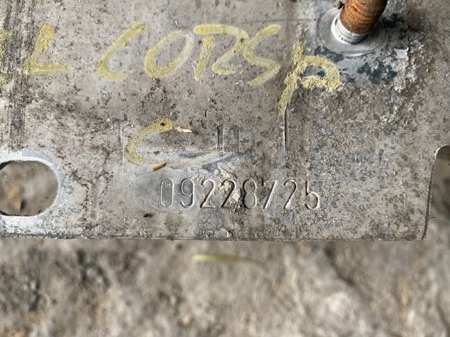 bontott OPEL CORSA C Hátsó Lökhárító Merevítő (Fém)