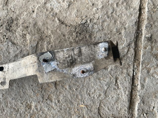 bontott OPEL CORSA C Hátsó Lökhárító Merevítő (Fém)