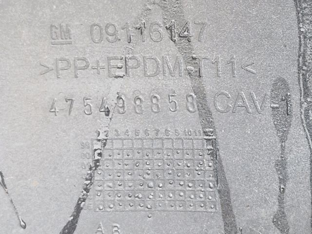 bontott OPEL CORSA C Hátsó Lökhárító (Részeivel)