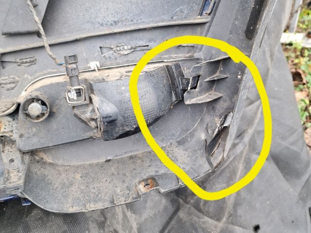 bontott OPEL CORSA C Hátsó Lökhárító (Részeivel)