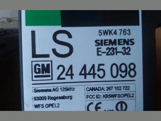 bontott OPEL CORSA C Immobilizer Gyűrű