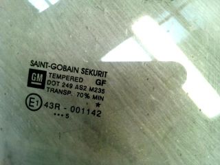bontott OPEL CORSA C Jobb első Ablak