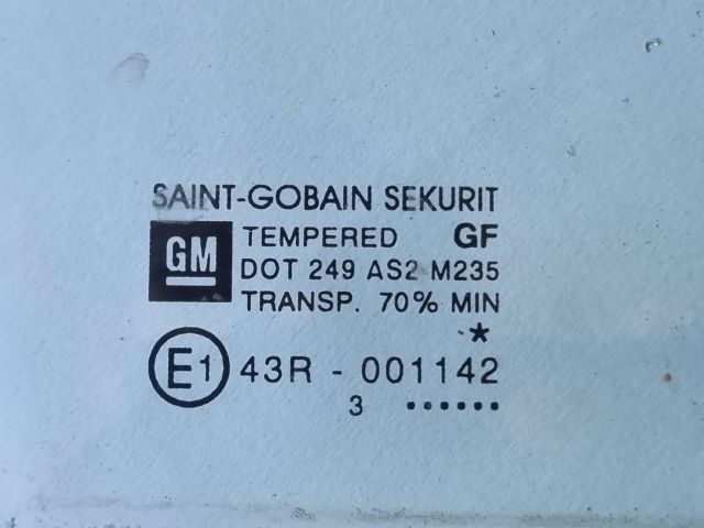 bontott OPEL CORSA C Jobb első Ablak