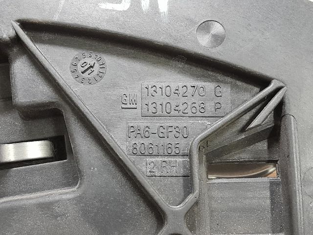 bontott OPEL CORSA C Jobb hátsó Belső Kilincs