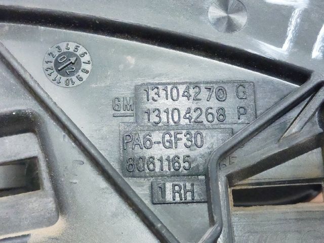 bontott OPEL CORSA C Jobb hátsó Belső Kilincs