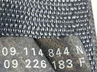 bontott OPEL CORSA C Jobb hátsó Biztonsági Öv