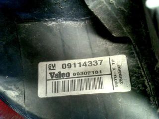 bontott OPEL CORSA C Jobb Hátsó Lámpa