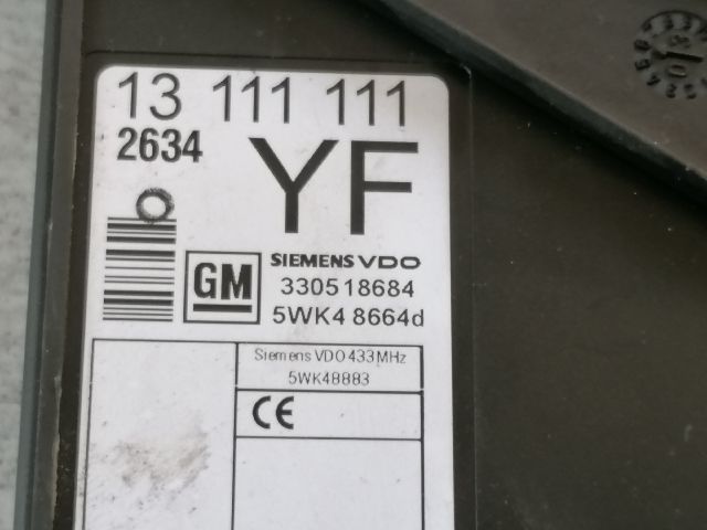 bontott OPEL CORSA C Komfort Elektronika