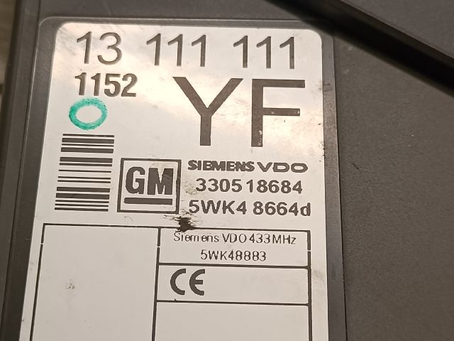 bontott OPEL CORSA C Komfort Elektronika