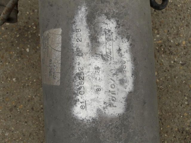 bontott OPEL CORSA C Komplett Kipufogó Rendszer