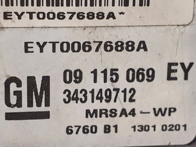 bontott OPEL CORSA C Központi Ütközés Érzékelő