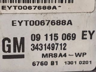 bontott OPEL CORSA C Központi Ütközés Érzékelő