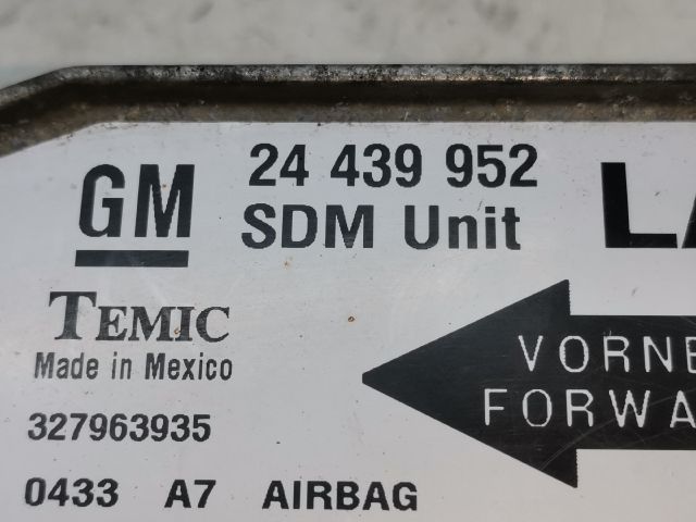 bontott OPEL CORSA C Légzsák Elektronika