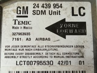 bontott OPEL CORSA C Légzsák Elektronika