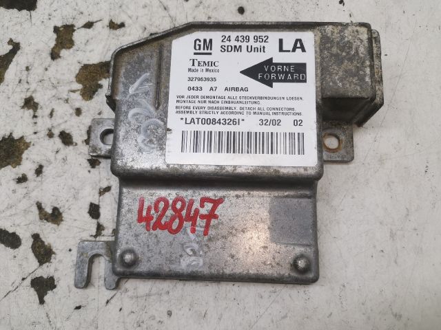 bontott OPEL CORSA C Légzsák Elektronika